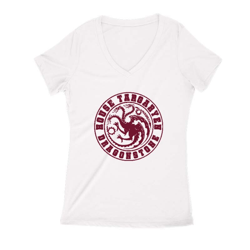 House Targaryen Dragonstone Női V Kivágott póló