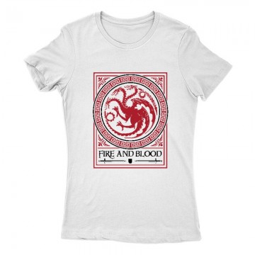 Fire and Blood Női Póló