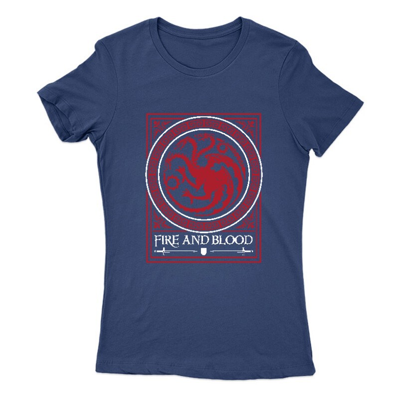 Fire and Blood Női Póló