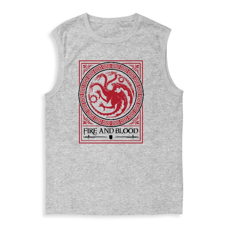 Fire and Blood Férfi Trikó