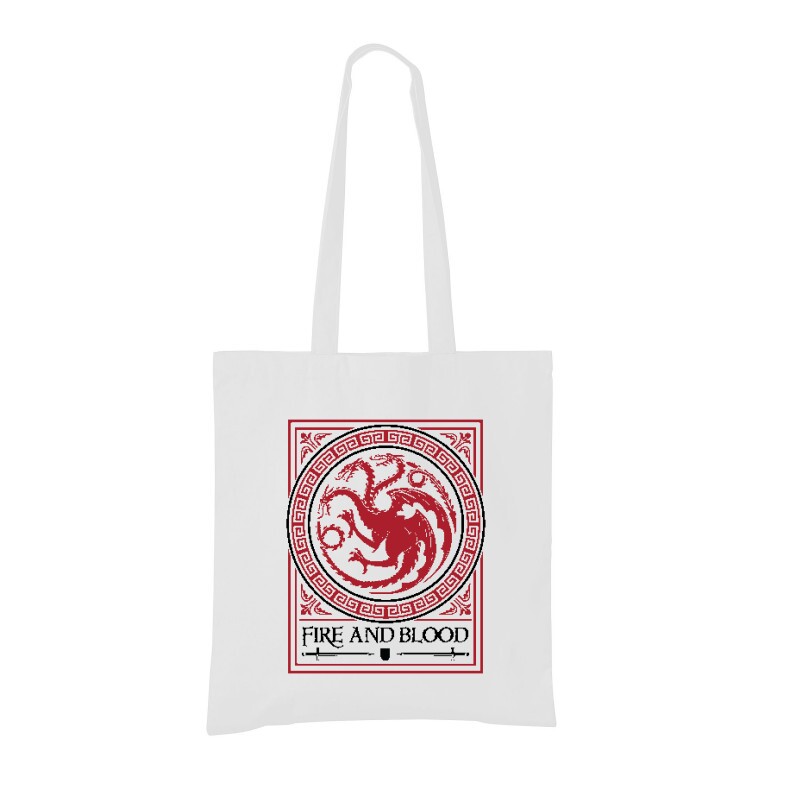 Fire and Blood Bevásárló Táska