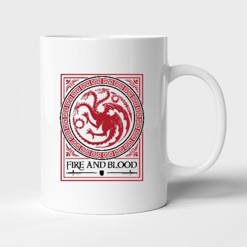 Fire and Blood Bögre
