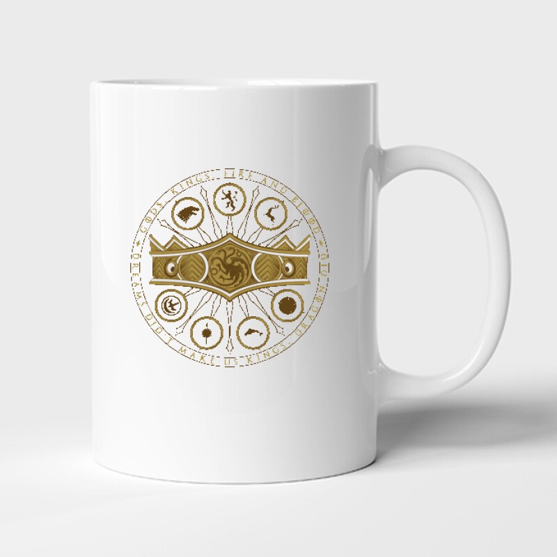 Sárkányok háza Crown Bögre