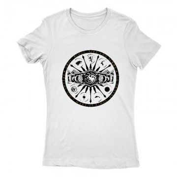 Sárkányok háza Crown vintage Női Póló