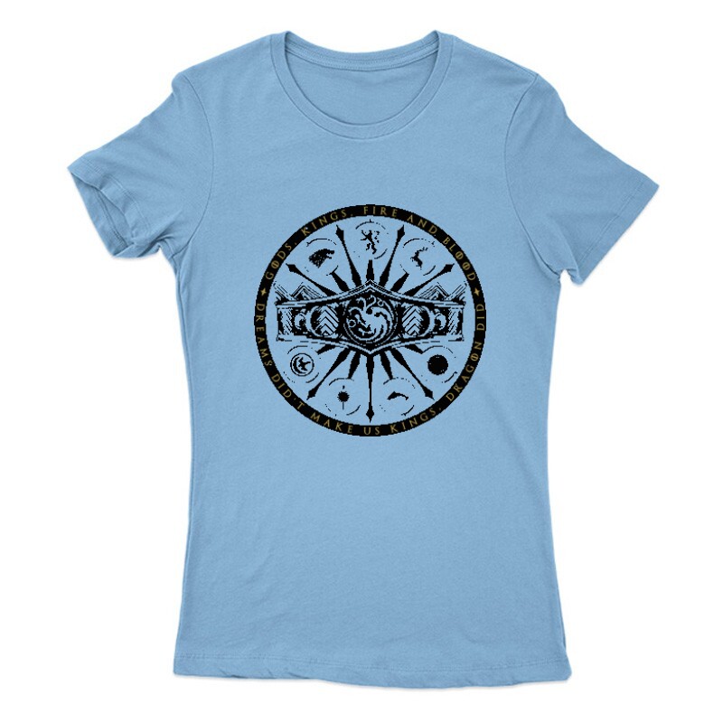 Sárkányok háza Crown vintage Női Póló