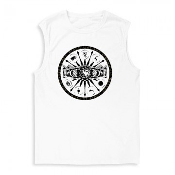 Sárkányok háza Crown vintage Férfi Trikó