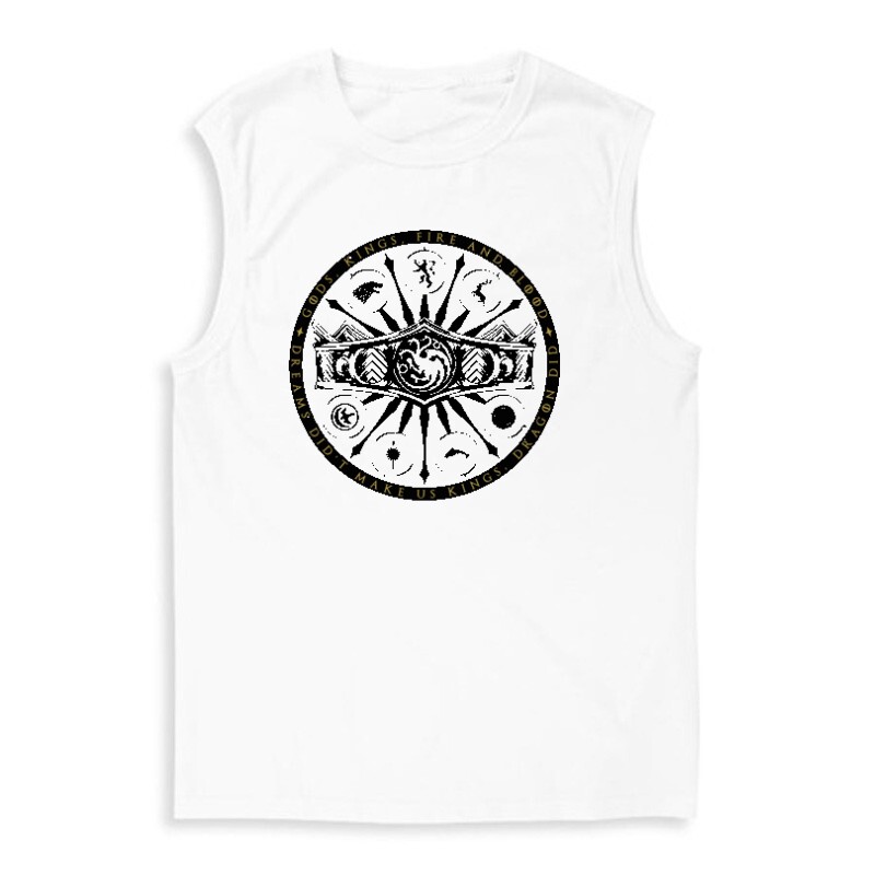 Sárkányok háza Crown vintage Férfi Trikó