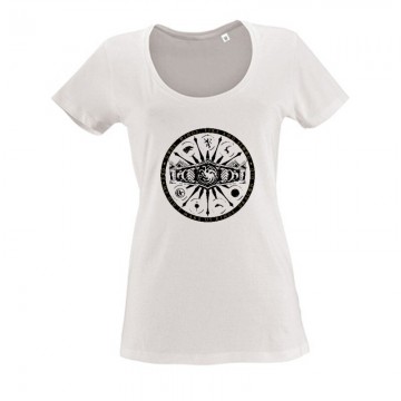 Sárkányok háza Crown vintage Női O Nyakú Póló