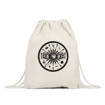 Sárkányok háza Crown vintage Hátizsák