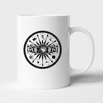 Sárkányok háza Crown vintage Bögre