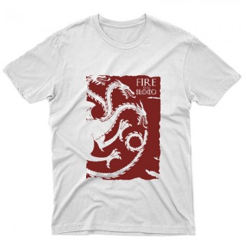 Fire and Blood Dragonstone Unisex Póló