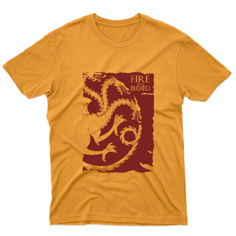Fire and Blood Dragonstone Unisex Póló