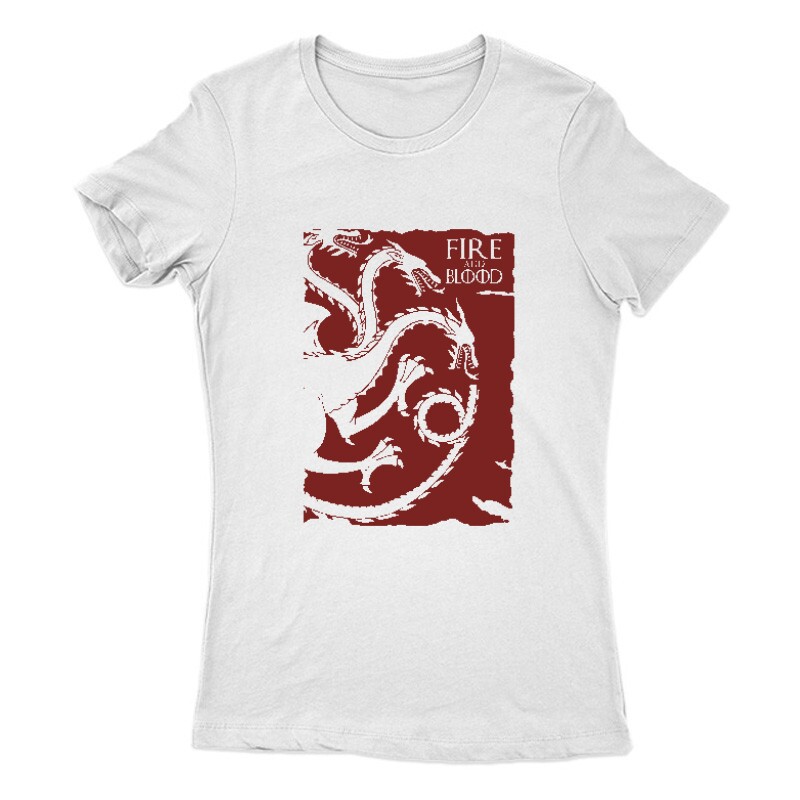 Fire and Blood Dragonstone Női Póló