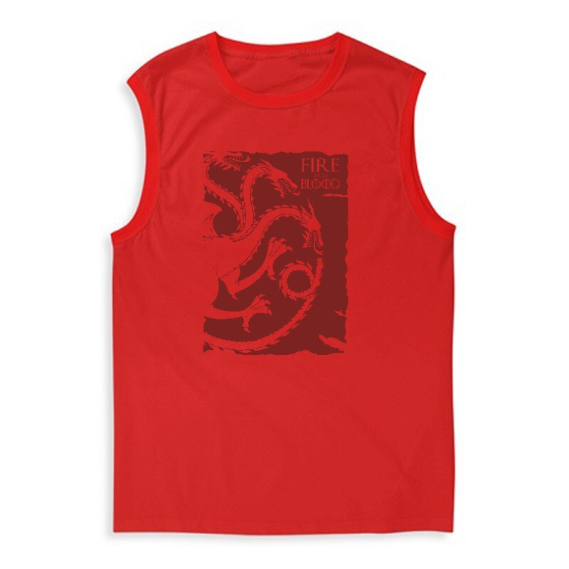 Fire and Blood Dragonstone Férfi Trikó