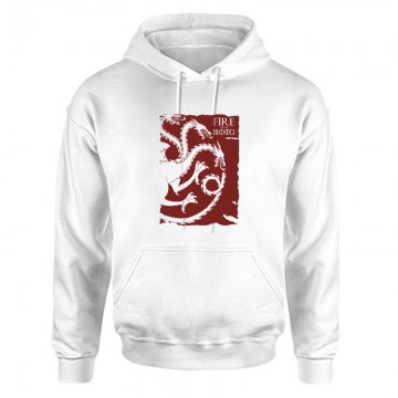 Fire and Blood Dragonstone Unisex Kapucnis Pulcsi