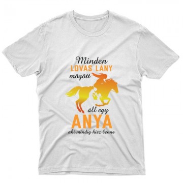 Minden lovas lány Unisex Póló