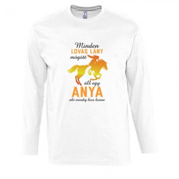Minden lovas lány Hosszú Ujjú Póló