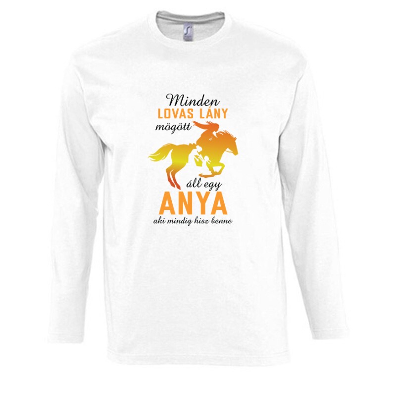 Minden lovas lány Hosszú Ujjú Póló