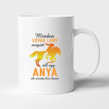 Minden lovas lány Bögre