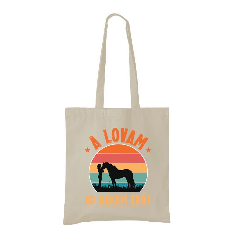 A lovam ad erőt Bevásárló Táska