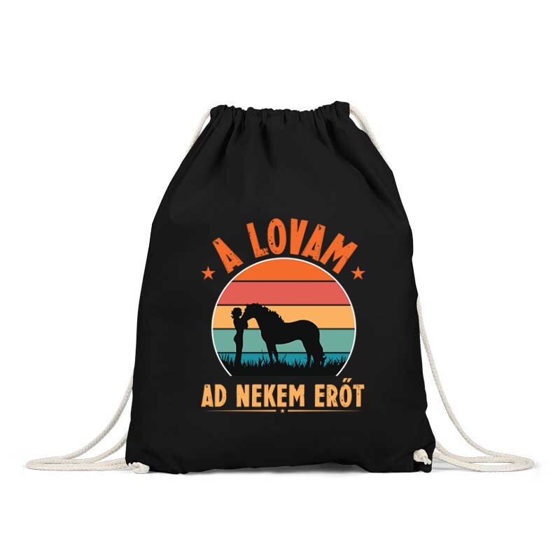 A lovam ad erőt Hátizsák