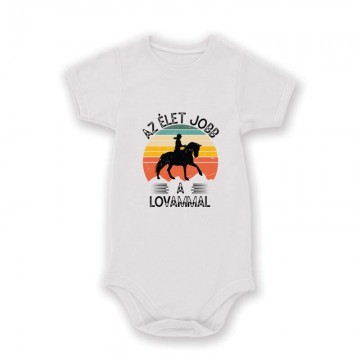 Az élet jobb a lovammal Baby Body