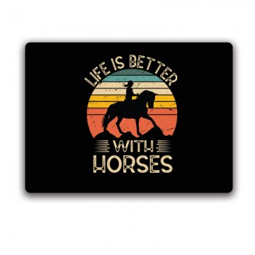 Life is better-horses Egérpad
