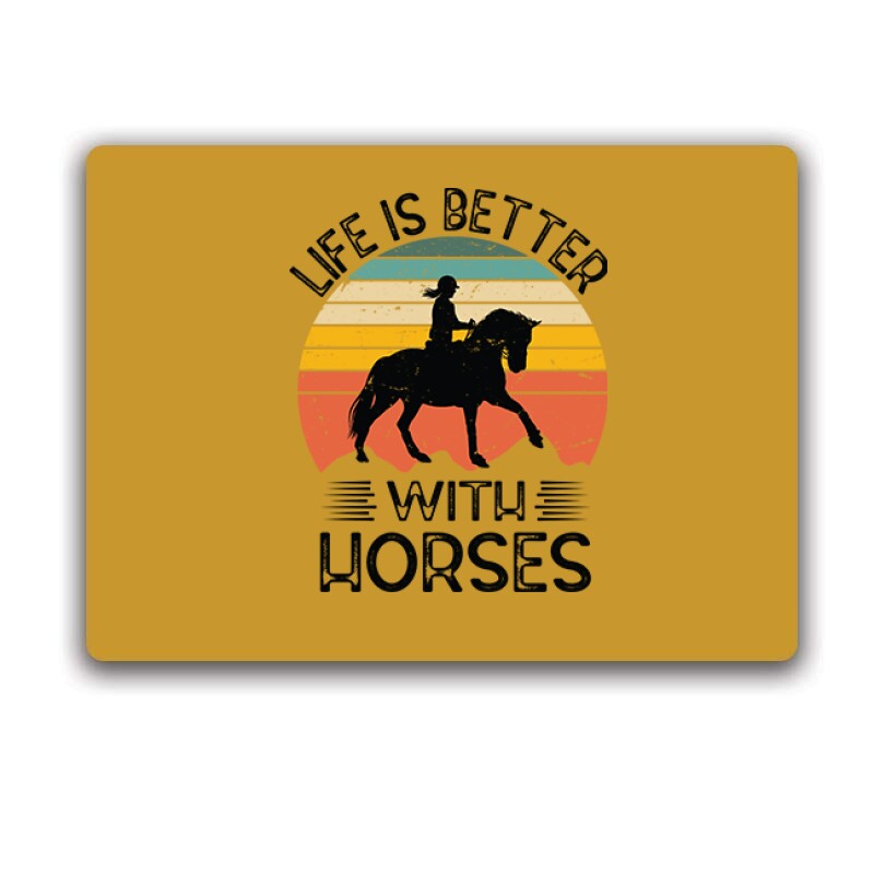 Life is better-horses Egérpad