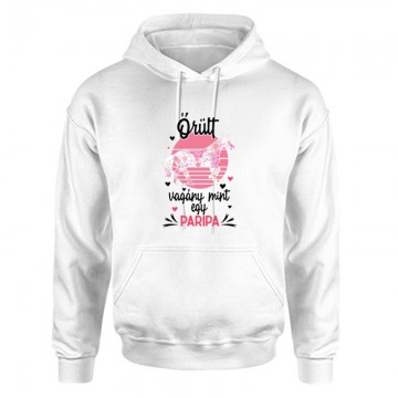 Őrült mint egy paripa Unisex Kapucnis Pulcsi