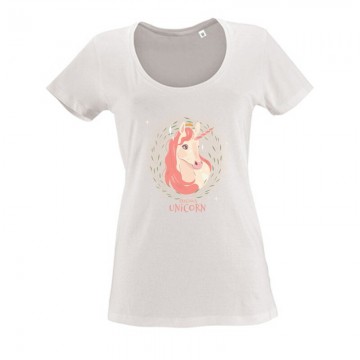 Precious Unicorn Női O Nyakú Póló