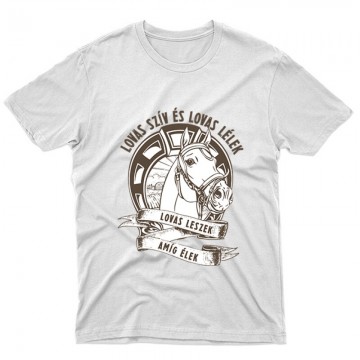 Lovas szív Unisex Póló