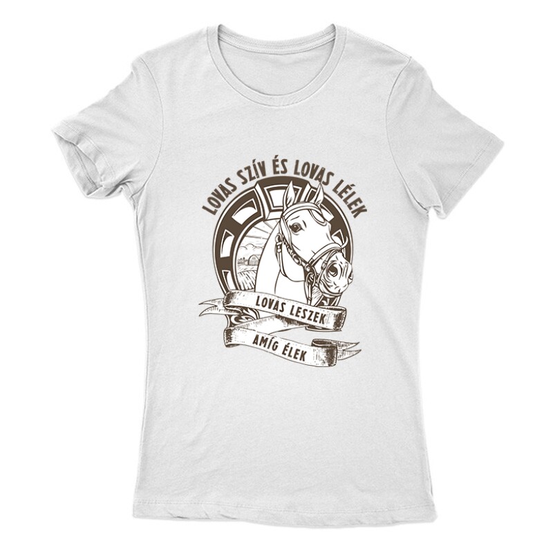 Lovas szív Női Póló