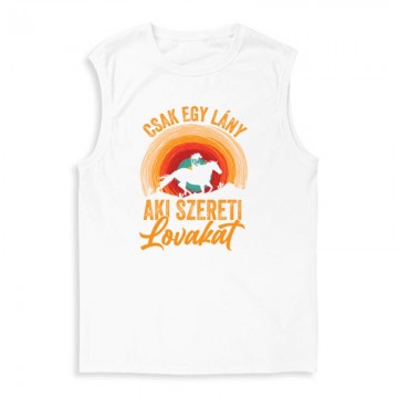 Csak egy lány aki szereti a lovakat Férfi Trikó