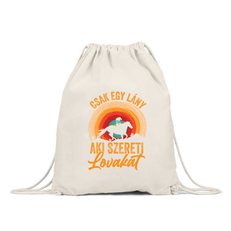 Csak egy lány aki szereti a lovakat Hátizsák