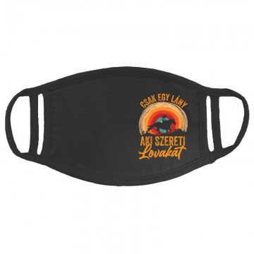 Csak egy lány aki szereti a lovakat Arcmaszk