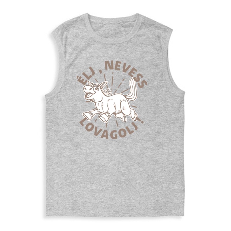 Élj, nevess, lovagolj Férfi Trikó