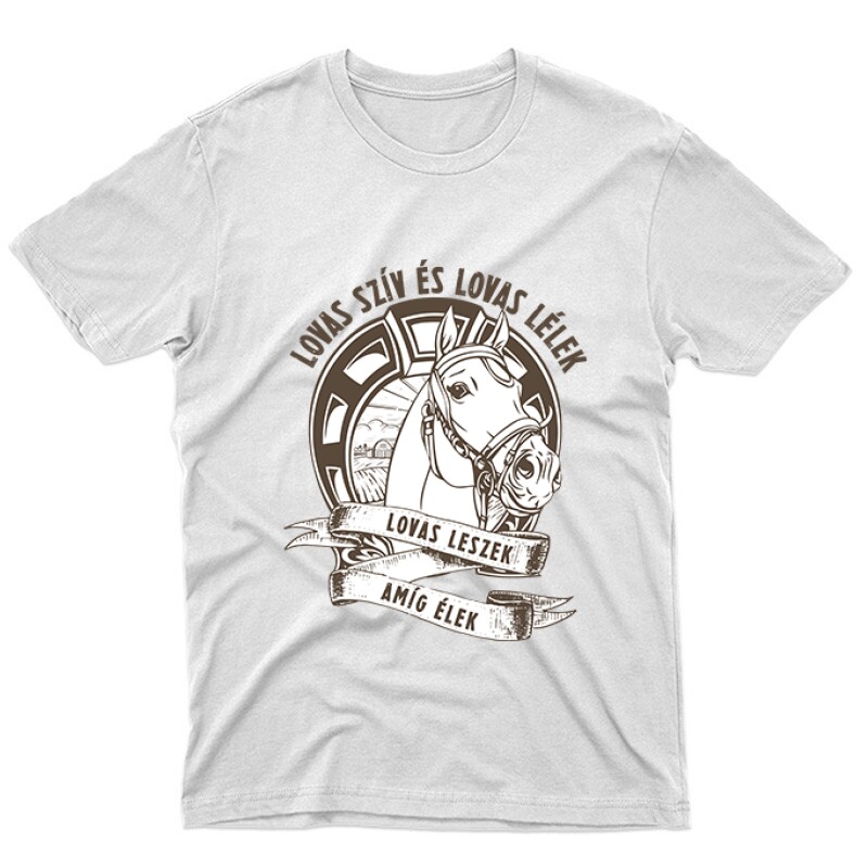 Lovas szív Unisex Póló