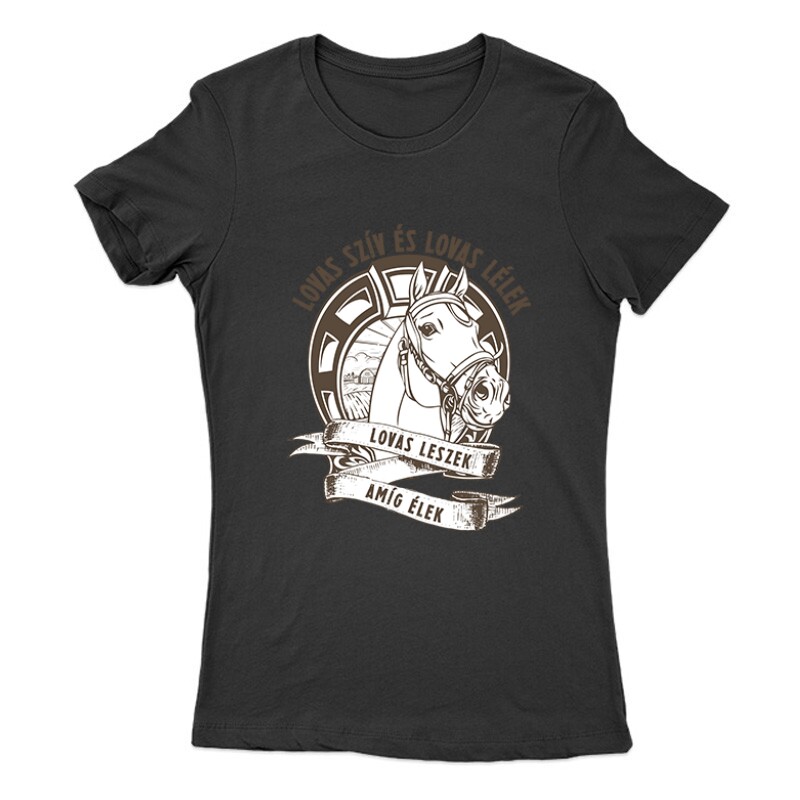 Lovas szív Női Póló