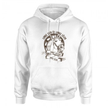 Lovas szív Unisex Kapucnis Pulcsi