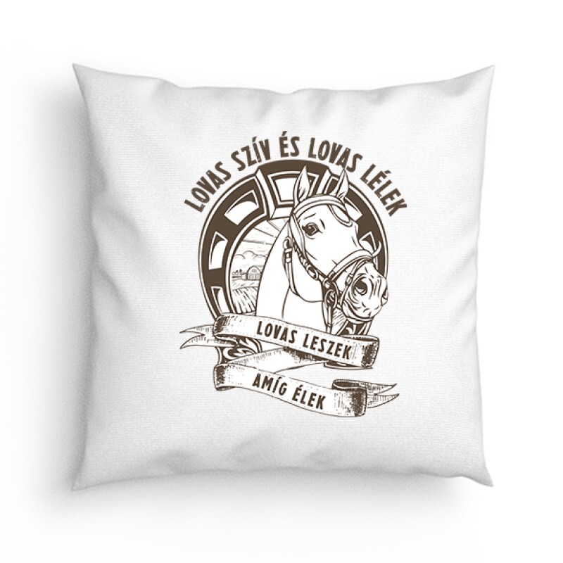 Lovas szív Párna