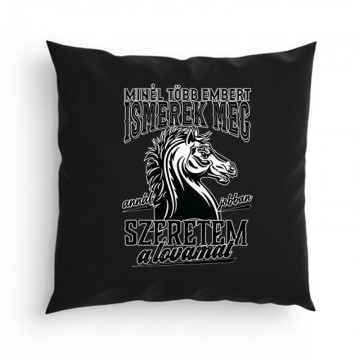 Jobban szeretem a lovamat Párna