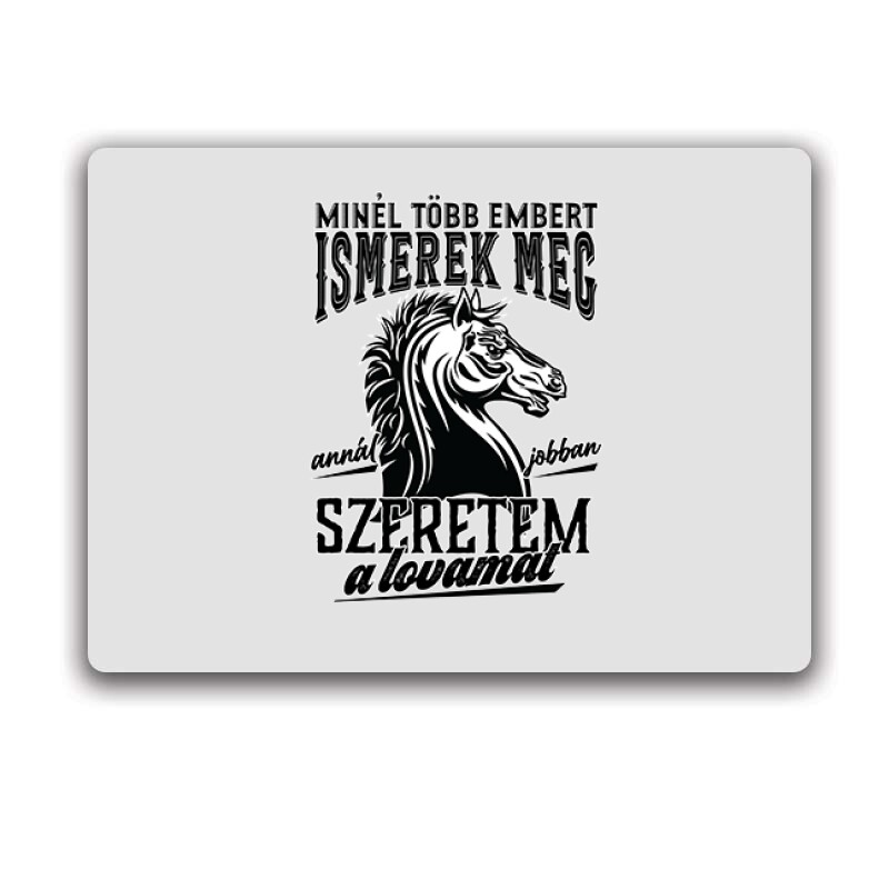 Jobban szeretem a lovamat Egérpad