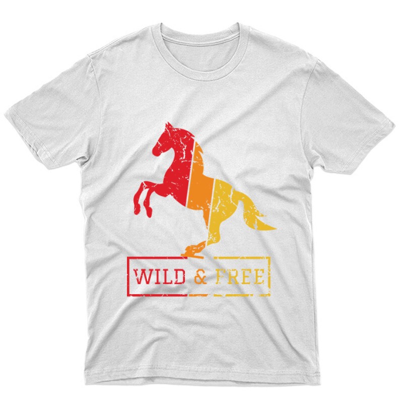 Wild  & Free Unisex Póló