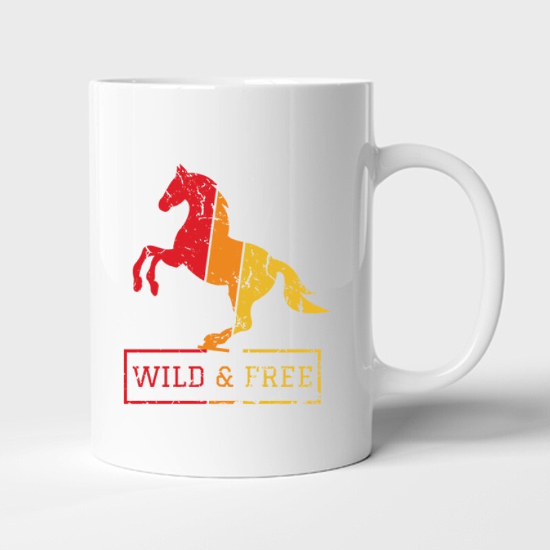 Wild  & Free Bögre