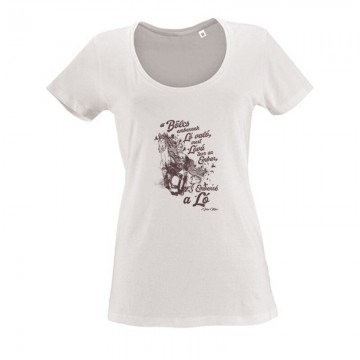 Bölcs embernek ló való Női O Nyakú Póló