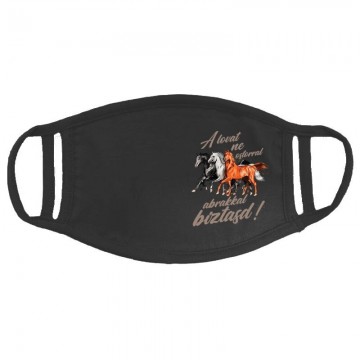 A lovat abrakkal bíztasd Arcmaszk