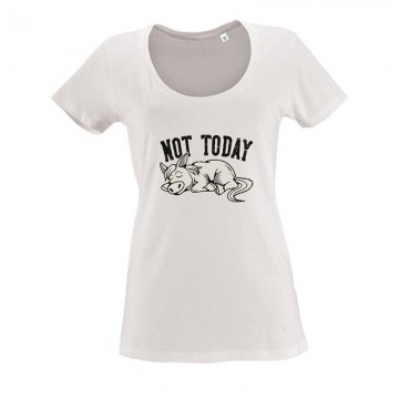 Not today(lovas) Női O Nyakú Póló