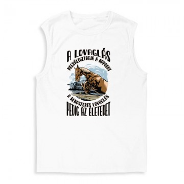 A lovaglás megváltoztatja Férfi Trikó