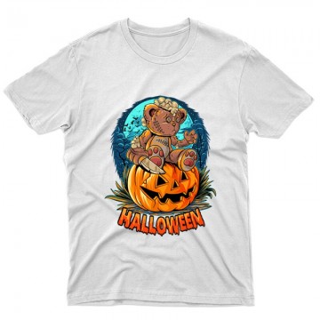 Teddy with pumpkin Unisex Póló
