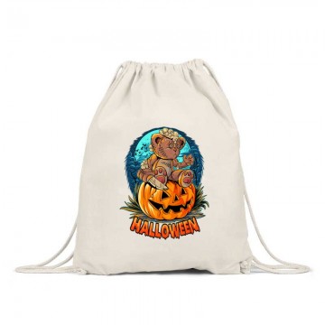 Teddy with pumpkin Hátizsák